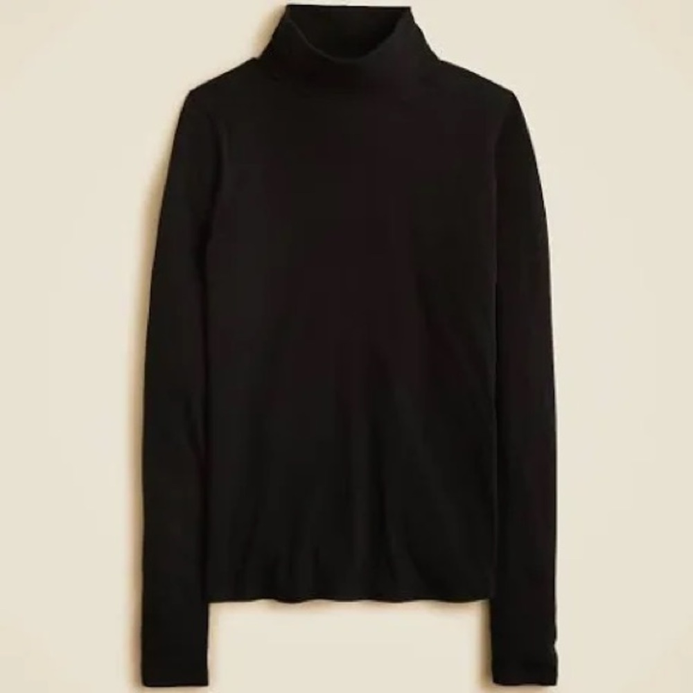 J. Crew Black Knit Turtleneck Size Small - Picture 8 of 8